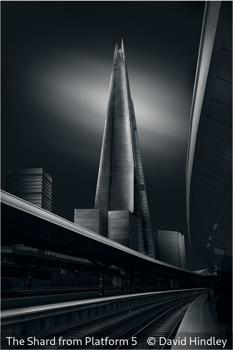 THE SHARD FROM PLATFORM 5 by David Hindley