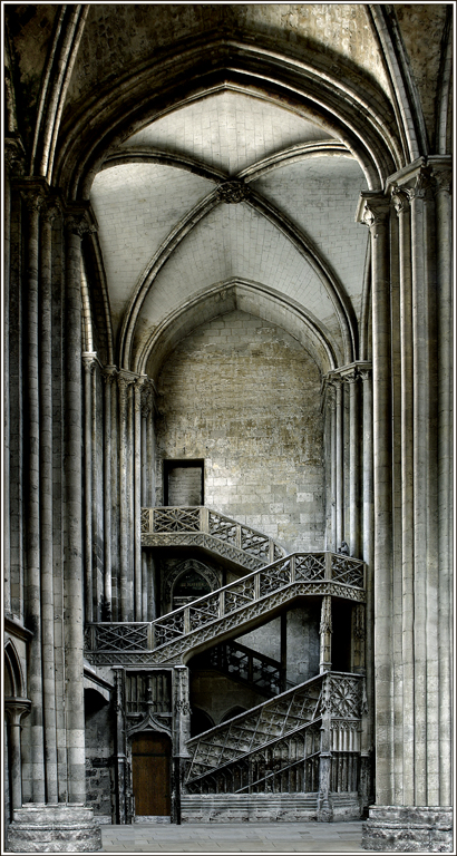 5 Rouen Cathedral Bibiote'que