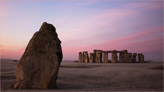 Catherine Allum Stonehenge and the far away stone